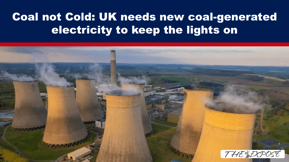 ExposeNewsGB's tweet image. The UK is facing an energy crisis that is going to require radical solutions to solve. Many countries are ramping up coal-fired electricity generation in response. #Energy #LatestNews #NetZero
expose-news.com/2026/04/07/coa…
