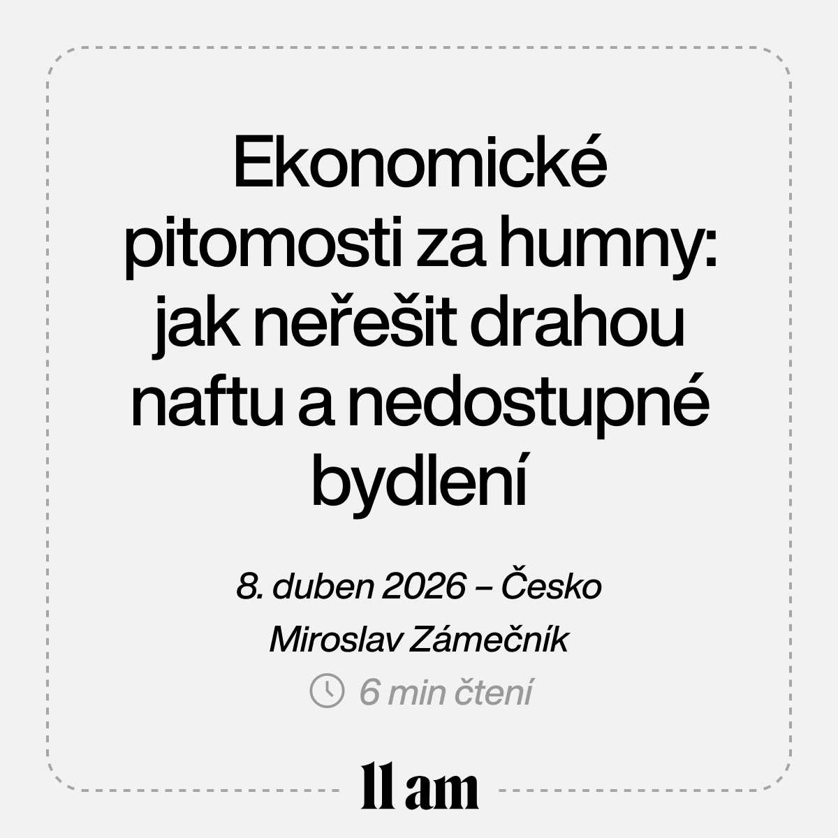 11am - Newsletter pro klíčová rozhodnutí tweet media