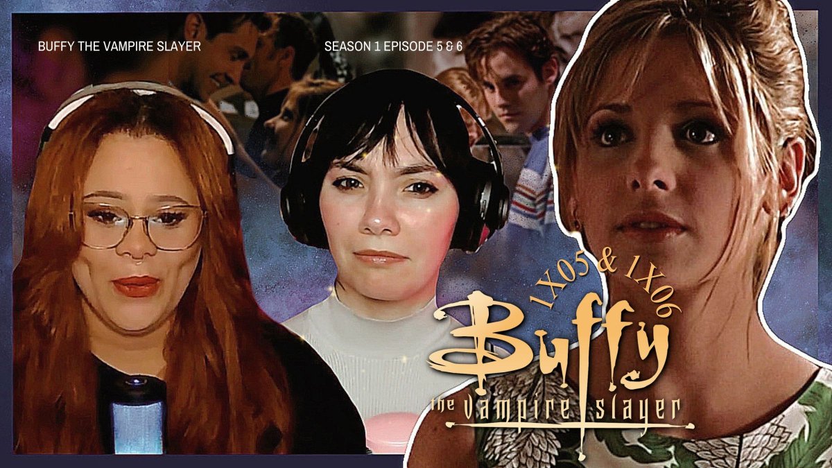 2girls1episode's tweet photo. ITβS LIVE! π₯
Watch now: https://t.co/tKM6CVYfPF
Buffyβs first date in 1x05 as a prophecy unfoldsβ¦ and in 1x06, Xander goes full feral πΊ
Our unhinged double reaction is finally here - laughing, screaming & zero chill!
#BuffyTheVampireSlayer #BuffyReaction https://t.co/bfnUSme4JZ
