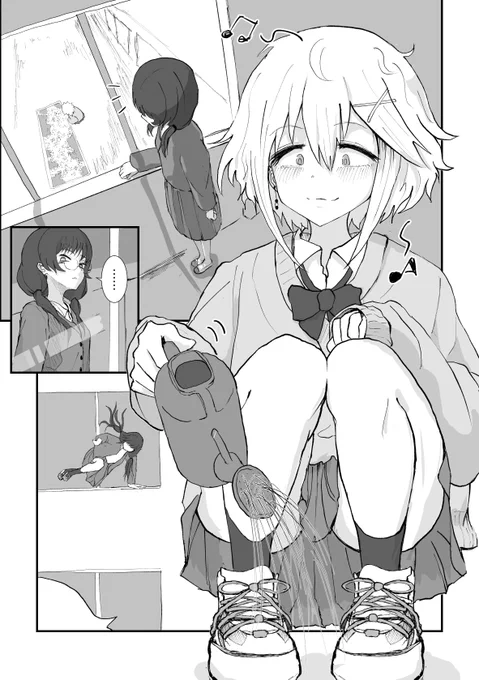 風紀委員長に目を付けられている
OCギザ歯三白眼ちゃん(1/2) 