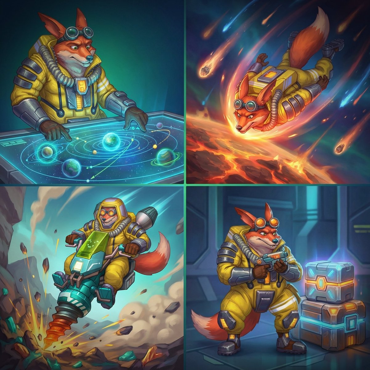 CosmoFox tweet media