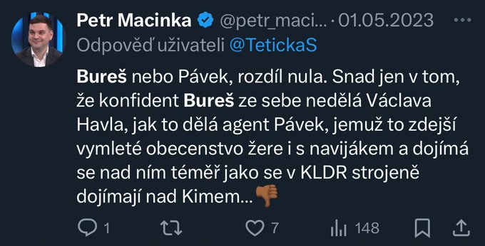 Michal Rathouský tweet media