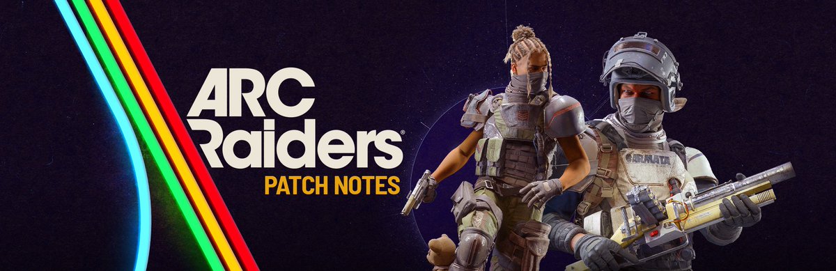 ArcRaidersNow's tweet image. New Patch 1.23.0 #ArcRaiders

ARC:
- Fixed an issue that caused Rocketeers to use an incorrect combat alert sound.

GAMEPLAY:
- Fixed an issue where two Trigger ’Nades would sometimes deal three times the damage when detonated next to each other.
- Fixed an issue that would cause