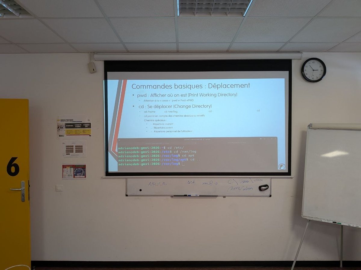 _adriend_'s tweet image. Cette semaine, je forme les étudiants au CESI.
Le moment que je préfère quand je fais le module Ligne de commande de base Linux (et que les étudiants aussi) c'est le moment où on joue avec GameShell ! 
Excellent jeu pour mettre en pratique toutes les lignes de commandes !