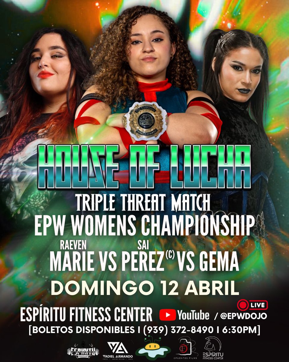 EPWDojo's tweet photo. ¡NUEVO ENCUENTRO CONFIRMADO! 

¡Action Jackson defiende su Contenders Cup ante "Strong Style" Bradley Cardona! 🤯 ¿Podrá conseguir su tercera defensa consecutiva? 

Cartelera hasta el momento

🗓️: 12 DE ABRIL 
📍: ESPIRITU FITNESS CENTER
⌚️: 6:30 PM
🎟️: INBOX | (939) 372-8490 https://t.co/Mz7YOIXd3h