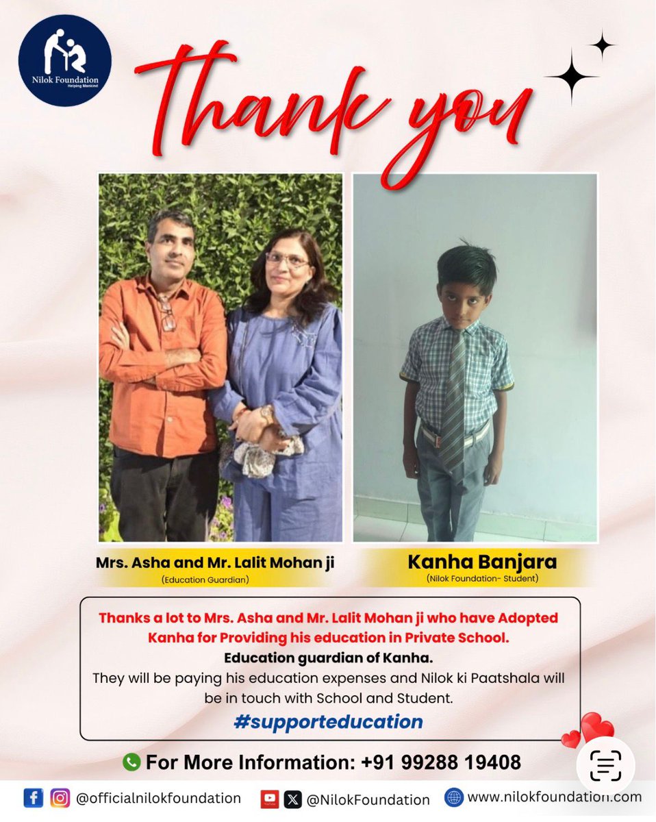 Nilok Foundation tweet media
