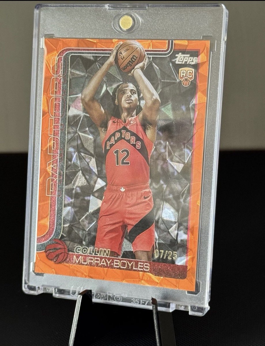 Updated Listing!  
2025- 26 Topps - 🔥COLLIN MURRAY-BOYLES - #209 ORANGE Rookie /25🔥Raptors ebay.us/m/Fafi2D #eBay via <a href="/eBay/">eBay</a>