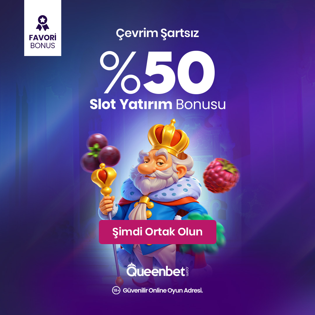☸️ÇEVRİMSİZ KAZANÇ FIRSATI!

🎉Queenbet'e yapacağınız 20 TL ve üzeri yatırımlara tam 1.000₺'ye kadar %50 Çevrimsiz Slot Yatırım Bonusu!

🎰En çok tercih edilen sağlayıcılar, en çok kazandıran oyunlarıyla birlikte şimdi Queenbet'te!