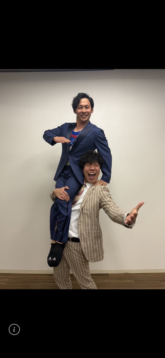 コンビ名をノッポとマッチョで
ノッチョマンズになりました！！

"ノッチョマンズ"

よろしくお願いします！！
ライブ呼んでください！！！