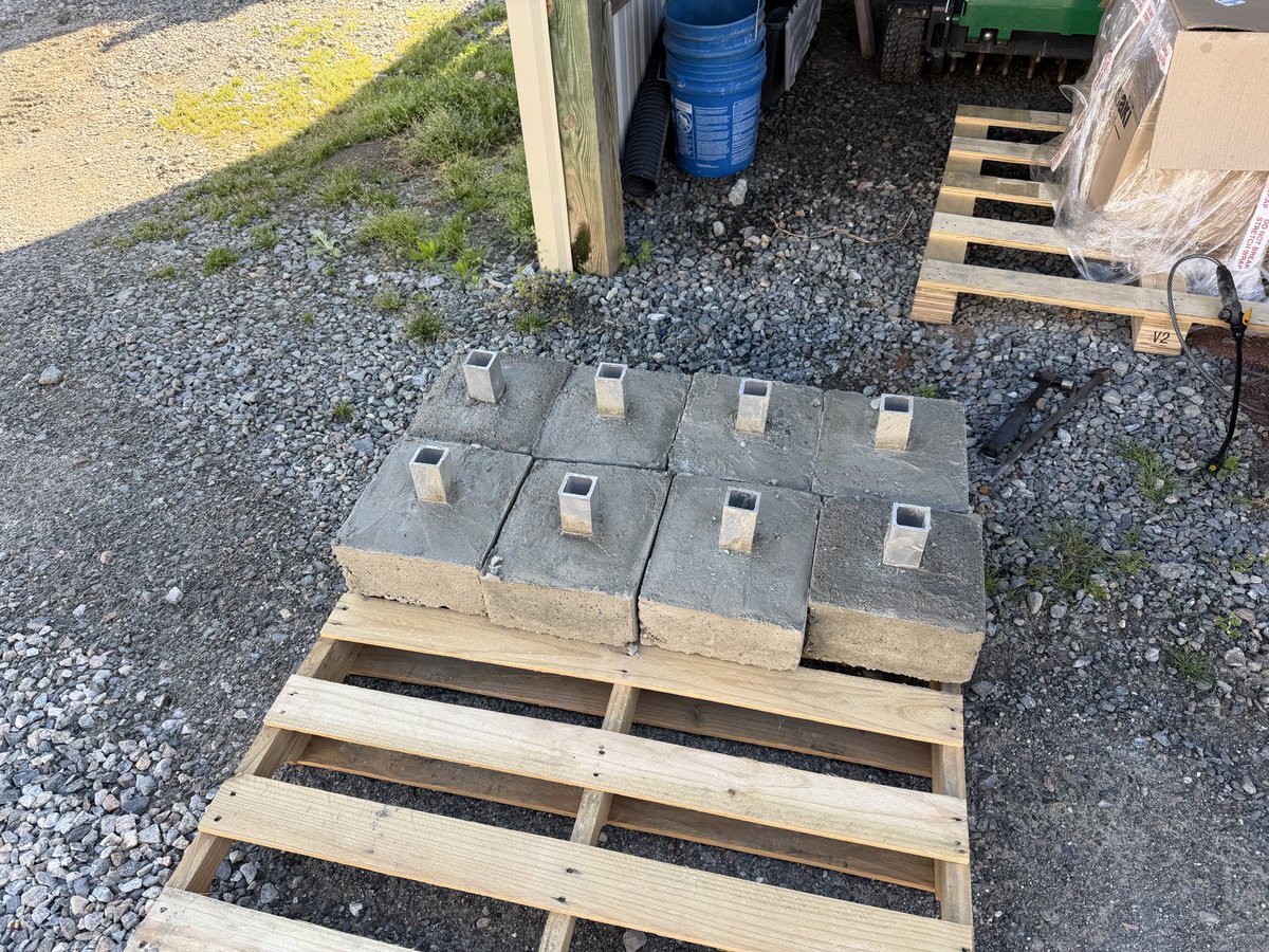 ITACTURF's tweet photo. ITAC putting together some custom base anchors this am! https://t.co/Uw2ccQXcYa