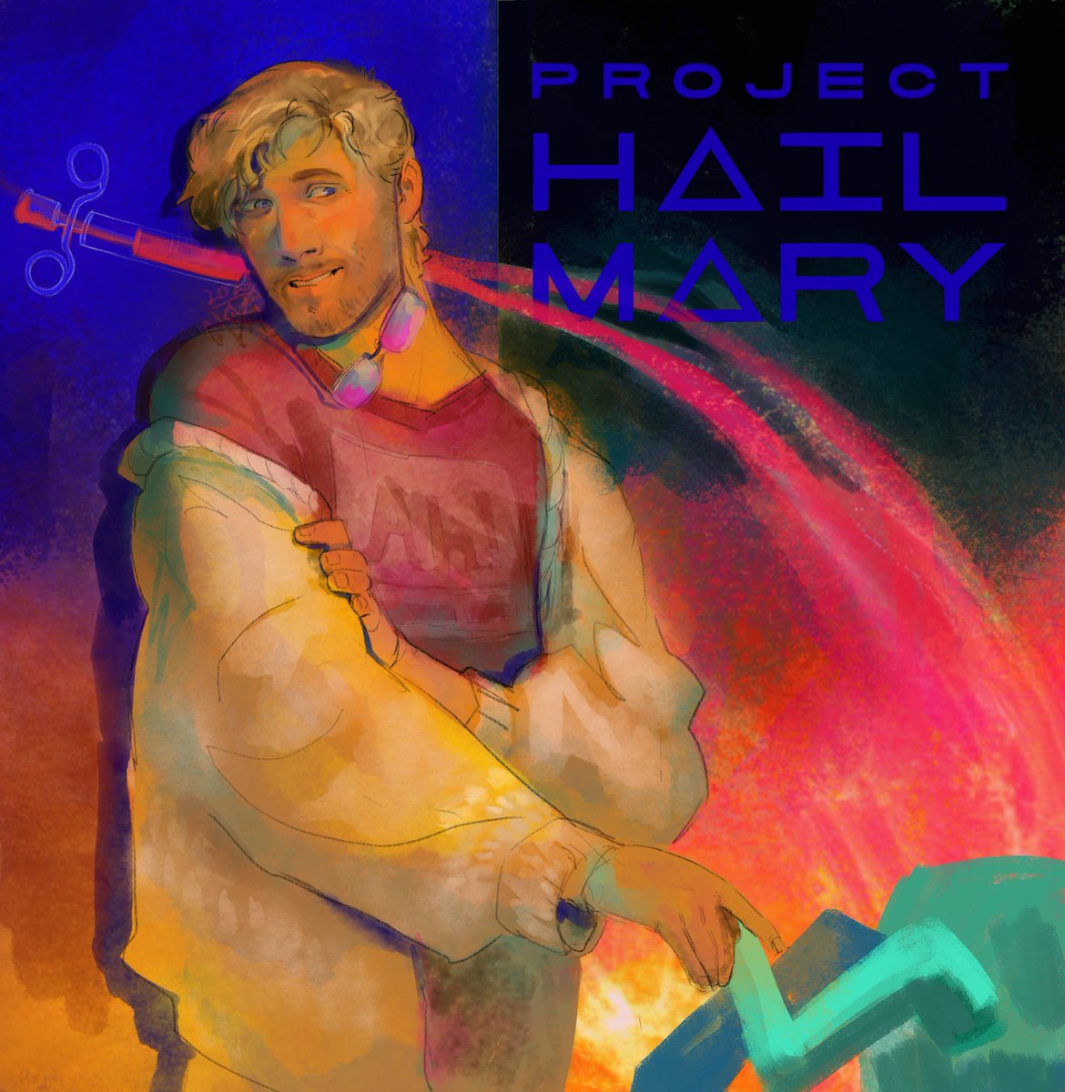 cryptoid_alive's tweet photo. Stars and colours and high hopes!
#projecthailmaryfanart #projecthailmary #rylandgrace https://t.co/hn4dLuFqpf