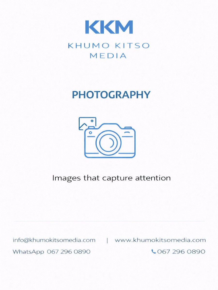KitsoKhumo's tweet photo. Professional event photography…….
info@khumokitsomedia.com
https://t.co/ODi0gtpf0F
#khumokitsomedia #kkm #eventphotography #photography https://t.co/ZRgnjMCtPb
