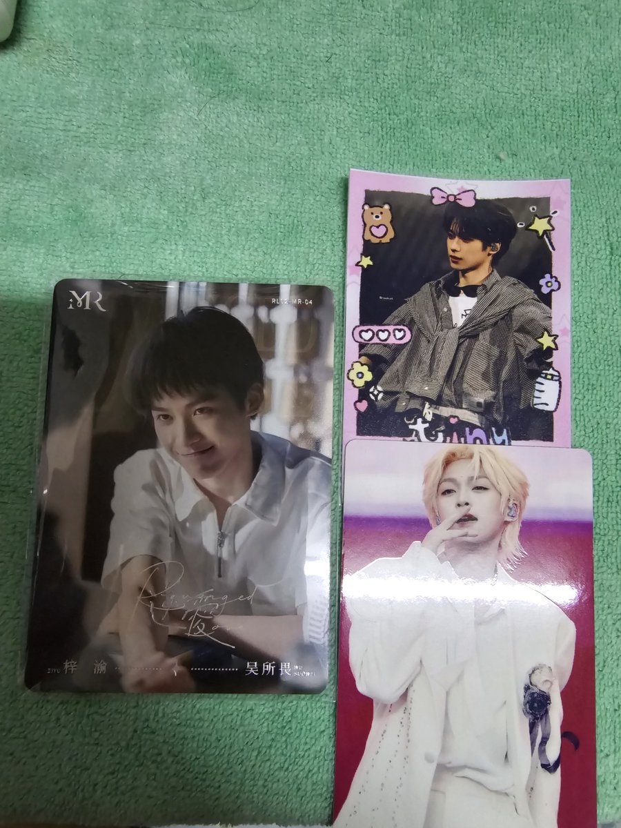 ได้รับการ์ดแล้วนะคะ แพคมาอย่างดีเลย ของแถมน่ารัก
#rwfanarys