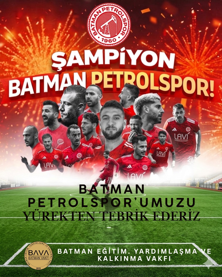 BATMAN EĞİTİM, YARDIMLAŞMA VE KALKINMA VAKFI tweet media