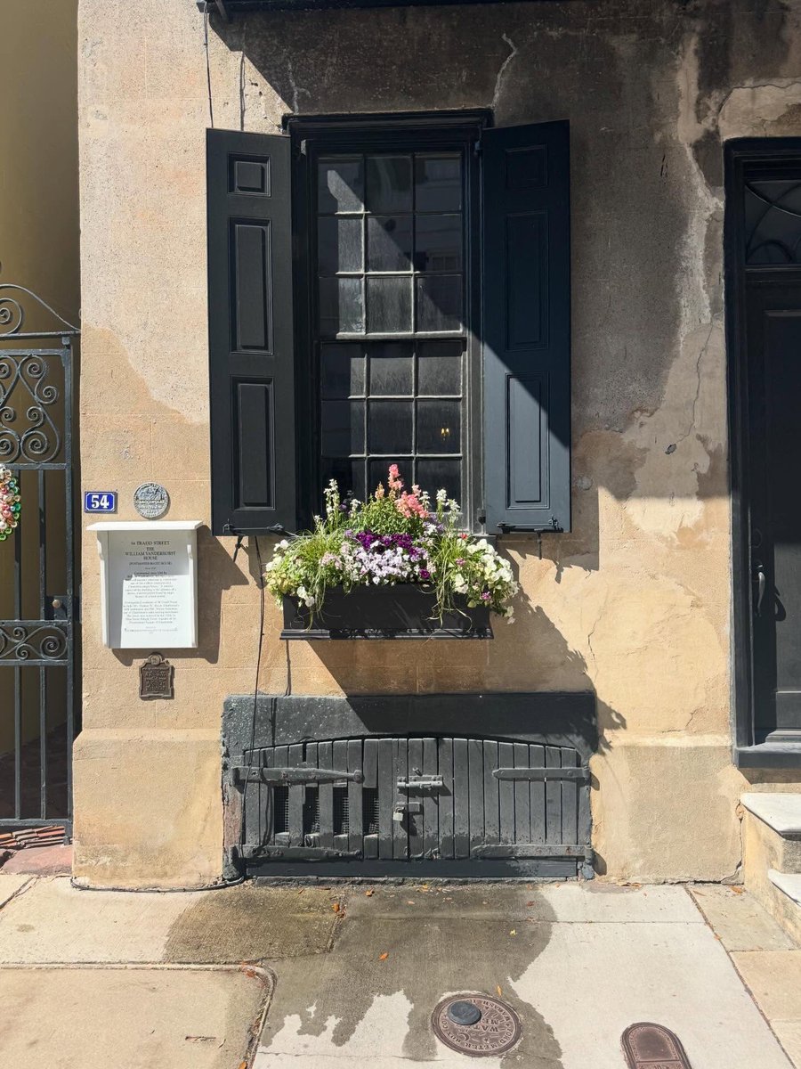 ExploreCHS's tweet photo. Happy #WindowBoxWednesday from Charleston! 🌿 #ExploreCharleston https://t.co/psse1RLTux