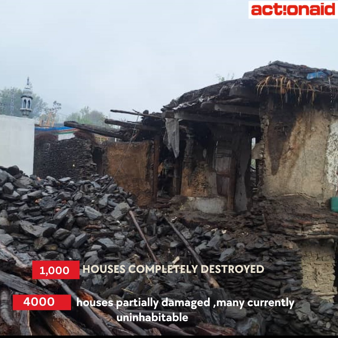 ActionAid_Afg's tweet photo. Deadly floods have devastated 25+ provinces,110 lives lost, 5,000 homes destroyed. Families face hunger, disease &amp; loss of income amid an ongoing crisis. AAA calls for urgent, flexible funding to deliver shelter, water, food &amp; cash now. #AfghanistanFloods #ActNow https://t.co/9wsXRX4lpG