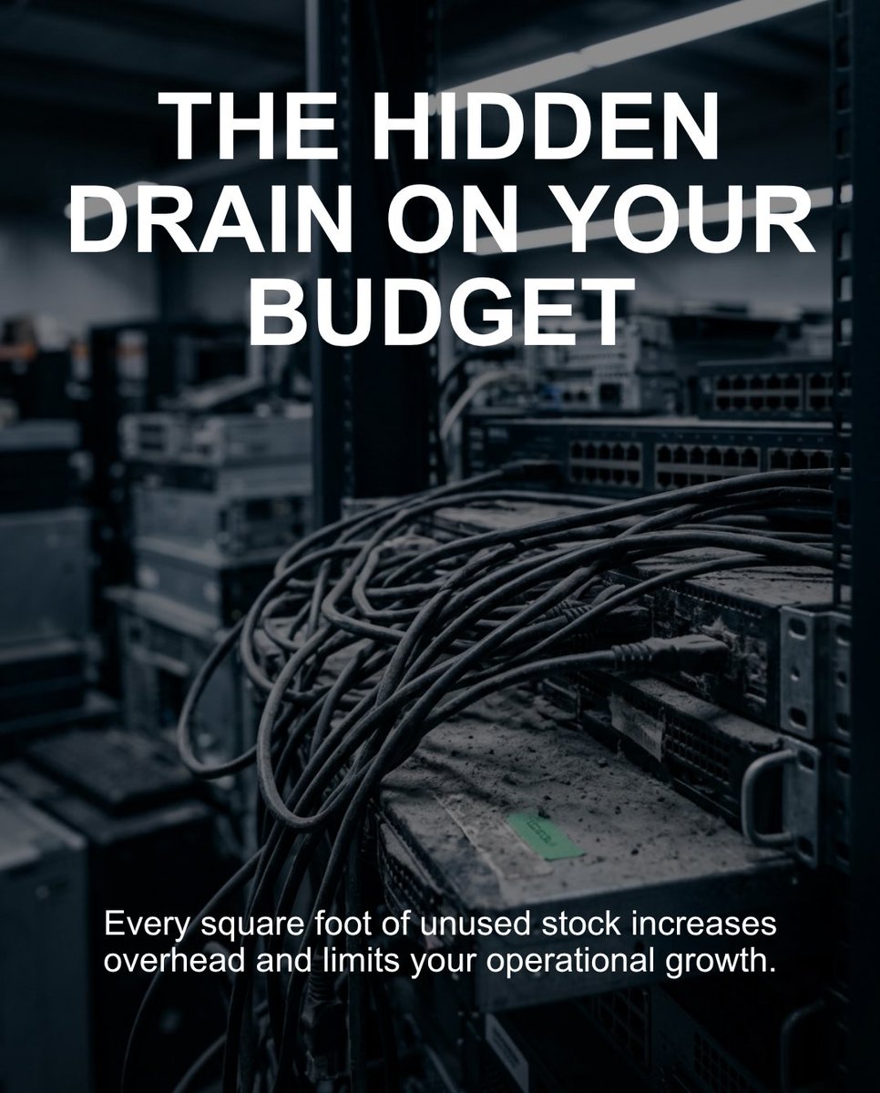 SurplusRemarket's tweet photo. Unused inventory is not just taking up space, it is draining your budget. 

Old electronics, equipment, and surplus stock can tie up square footage and limit growth. 

We help businesses turn obsolete assets into recovered cash. 

Message us to learn more. https://t.co/PtSgUmGkzI