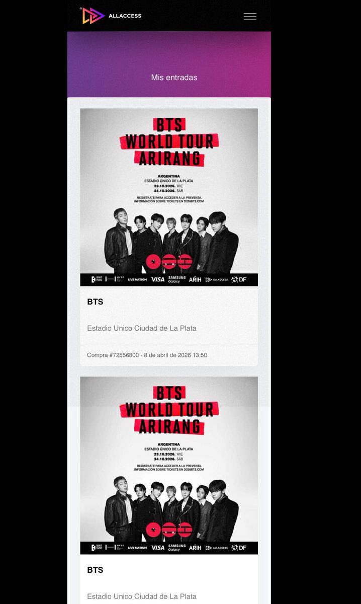 min mell va a ver a bts ✨ tweet media