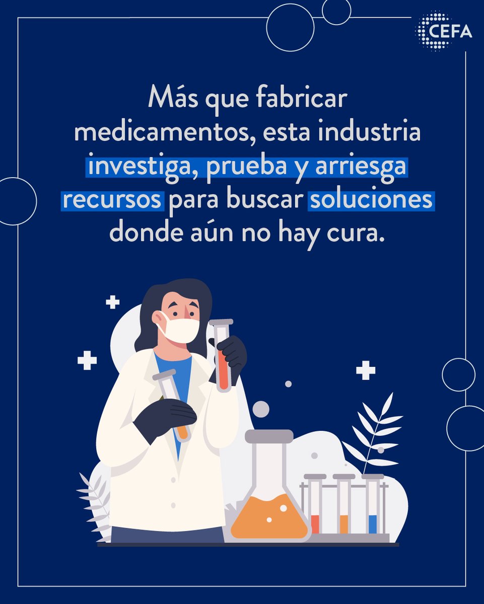 cefauy's tweet photo. No solo fabricamos, investigamos lo que aún no tiene cura.

En CEFA nucleamos a los laboratorios que apuestan por el futuro de la salud en Uruguay desde 1954.

#cefa https://t.co/rKCNJc6wgQ