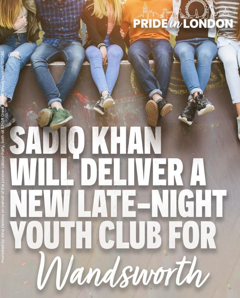 Delighted that a new youth club is coming to Wandsworth.

Thank you <a href="/SadiqKhan/">Sadiq Khan</a>!