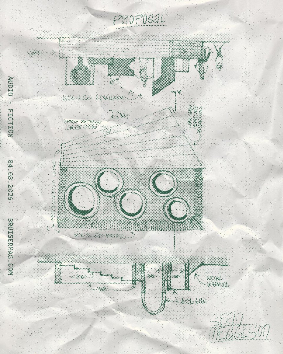 bruisermag's tweet image. “I’ve had this idea for a while. To be honest, I just never had the guts to pull it off . . .”

PROPOSAL, spoken word and soundscape by @seangmeggeson ↓