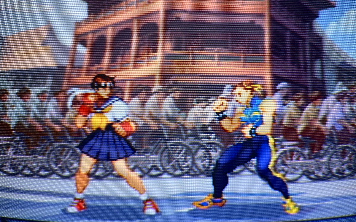 CRTpixels's tweet image. Considering letting the 20” JVC D-Series go, because i just don’t have the room for it, but then I start playing arcade games on it again and man…