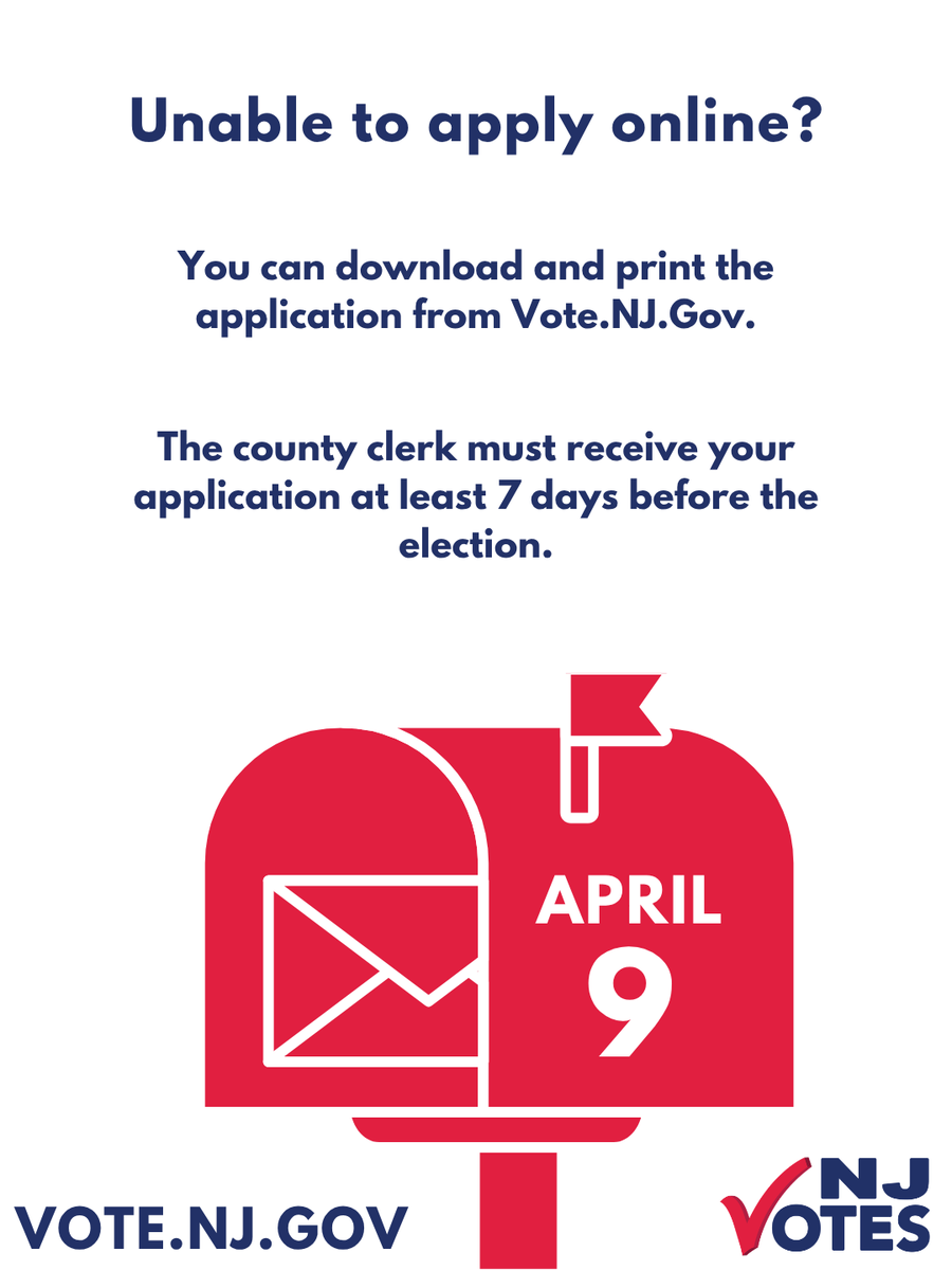 New Jersey Division of Elections tweet media