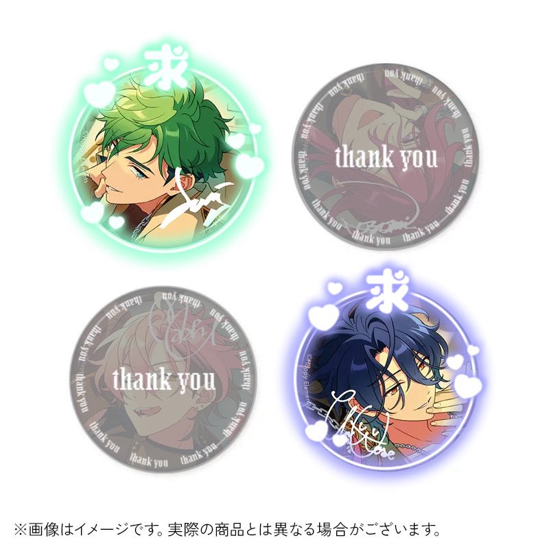 買取 譲渡】あんスタ MELLOW DEAR US メロアス 単独ライブ 缶バッジ