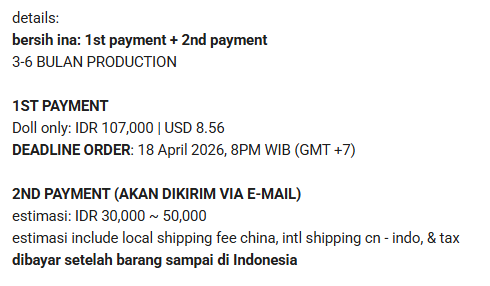 takoyakinyu's tweet photo. [🇮🇩.🌏 go help rt/like]

JJK: `Crazy Kids Nunu` series 10cm printed body doll
 
💰 IDR 107,000
💰 USD 8.56
❌ ISF+tax (chn) 
CLOSE: 18 April, 2026. 8PM WIB (GMT+7)

FAQ: https://t.co/TsDW7yUzyL 
order &amp; details: https://t.co/Ii8h9mRuJS https://t.co/t3DxzxLjHJ