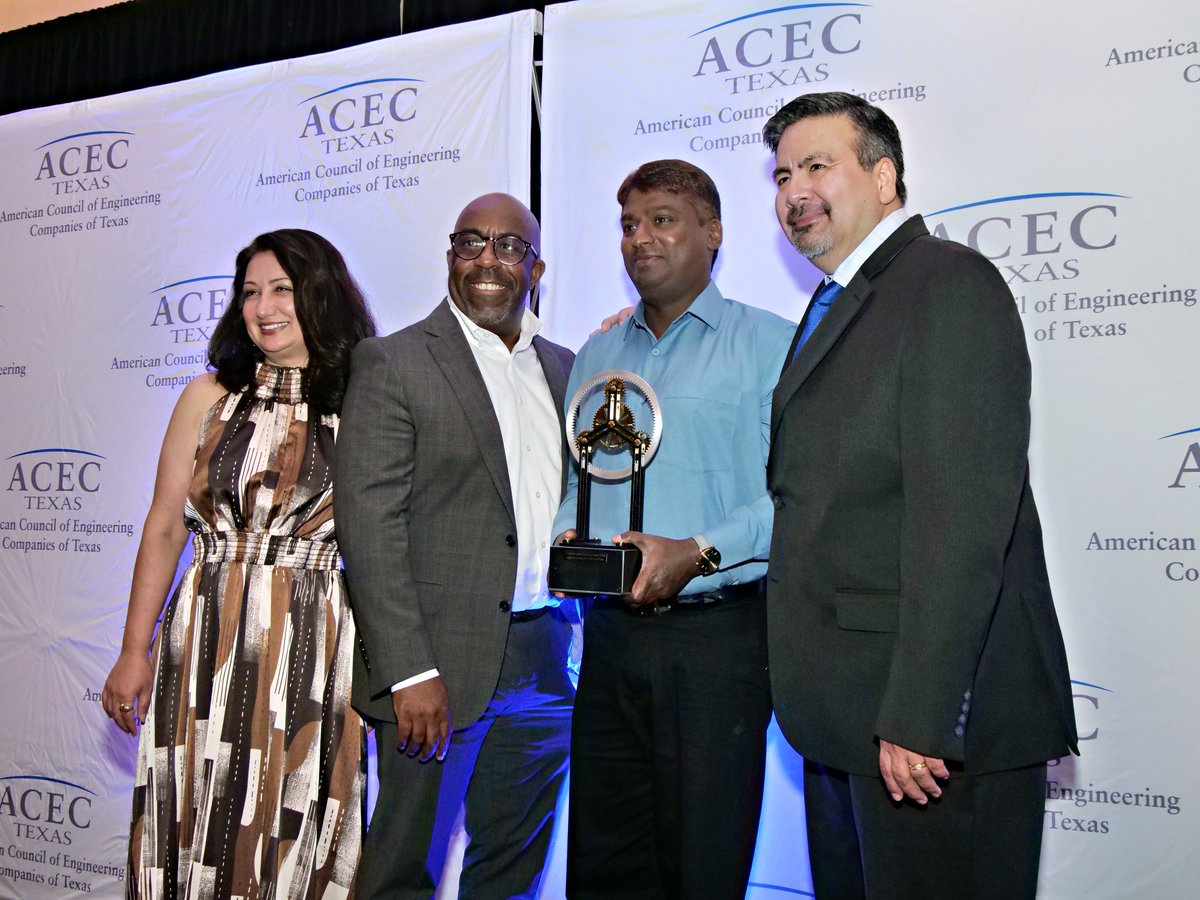 LAN_Engineering's tweet photo. LAN received two Gold Medals and one Silver Medal at the 56th ACEC Texas Engineering Excellence Awards Gala. The awards reflect projects supporting essential systems across Texas, including hospital utilities, water distribution and drainage improvements. https://t.co/0MXH03ednO
