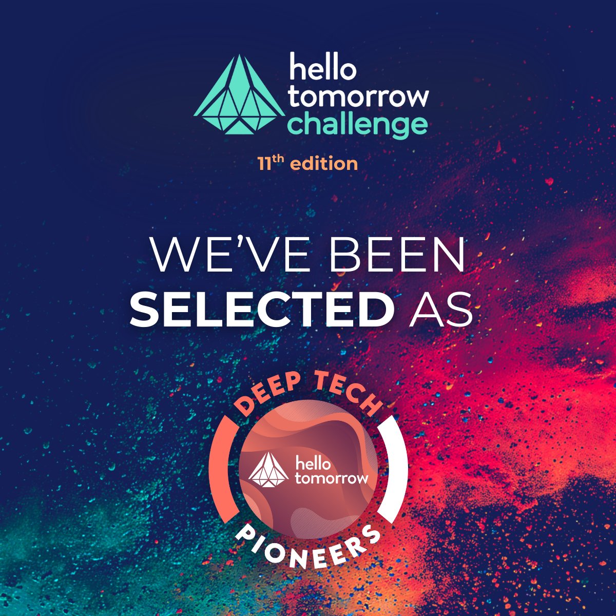 StargateHQ's tweet photo. Big news 🚀
We’ve been named one of @hellotmrc’s Deep Tech Pioneers, selected from 4800+ applicants worldwide.

Catch us at the 2026 Hello Tomorrow Summit in Amsterdam (June 11–12, 2026)!

More info here:
👉https://t.co/Wb63vWlp6l https://t.co/XCfwkoxHWM