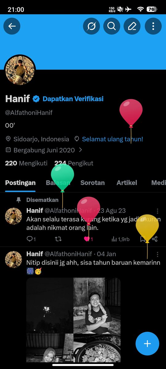 Hanif tweet media