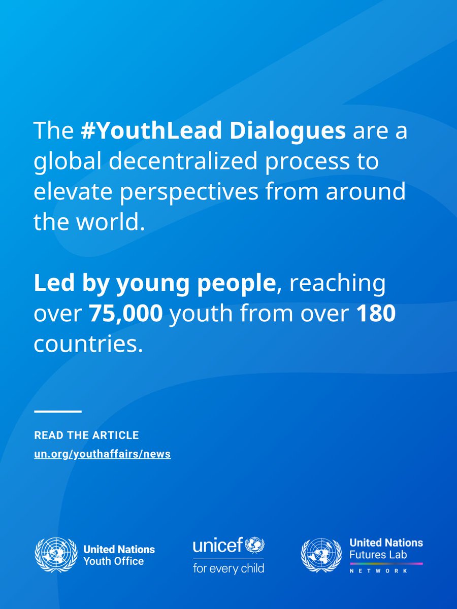 UN Youth Office tweet media