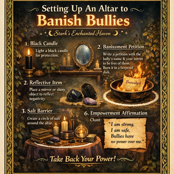 thewitchbrmclst's tweet photo. Banish Bullies Altar https://t.co/1TgPjoTfbd