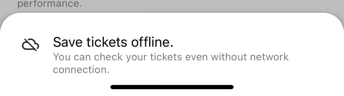 for global nol ticket users, you can save your ticket offline by clicking the 3 dots, and save tickets offline!! 

remember to save offline so if you’re having poor data connection, you still can open the qrcode to enter the venue!!