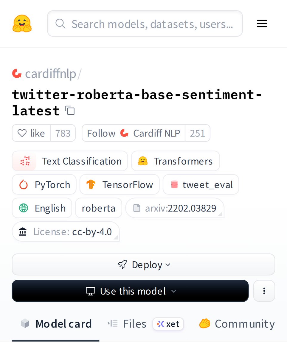 Hugging Models tweet media