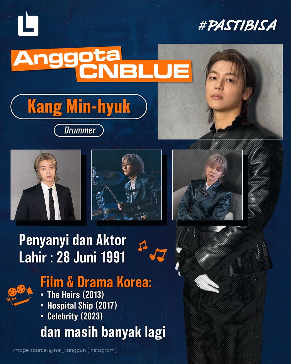 loketcom's tweet photo. BOICE, Let’s Get to Know CNBLUE Again! 😍

Kenalan lebih deket sama @official_CNBLUE sebelum datang ke konsernya, Mimin spill dikit nihhh cerita dan profile masing-masing personil CNBLUE~ Ternyata personil CNBLUE juga pernah main di beberapa film dan drama Korea lho. Ada yang udah nonton? 😆
