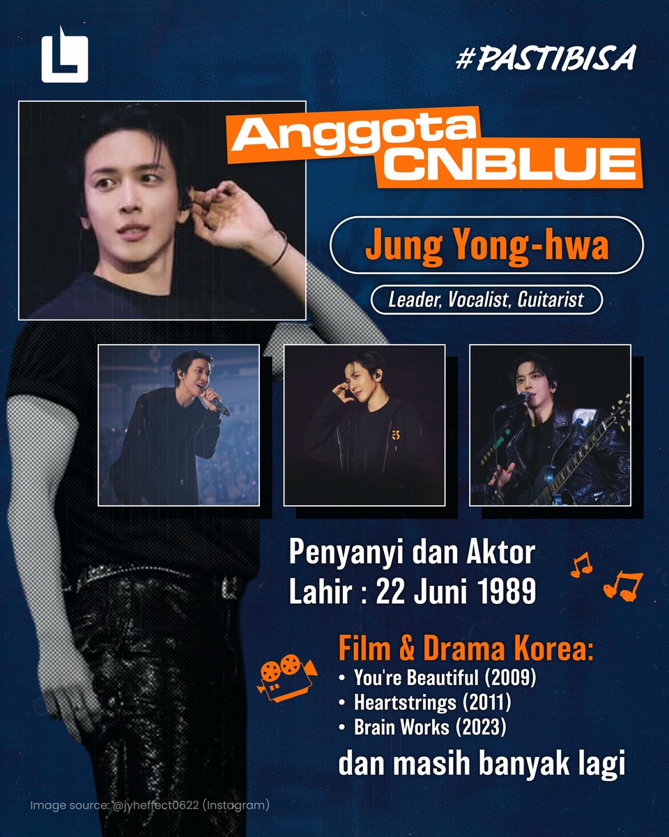 loketcom's tweet photo. BOICE, Let’s Get to Know CNBLUE Again! 😍

Kenalan lebih deket sama @official_CNBLUE sebelum datang ke konsernya, Mimin spill dikit nihhh cerita dan profile masing-masing personil CNBLUE~ Ternyata personil CNBLUE juga pernah main di beberapa film dan drama Korea lho. Ada yang udah nonton? 😆