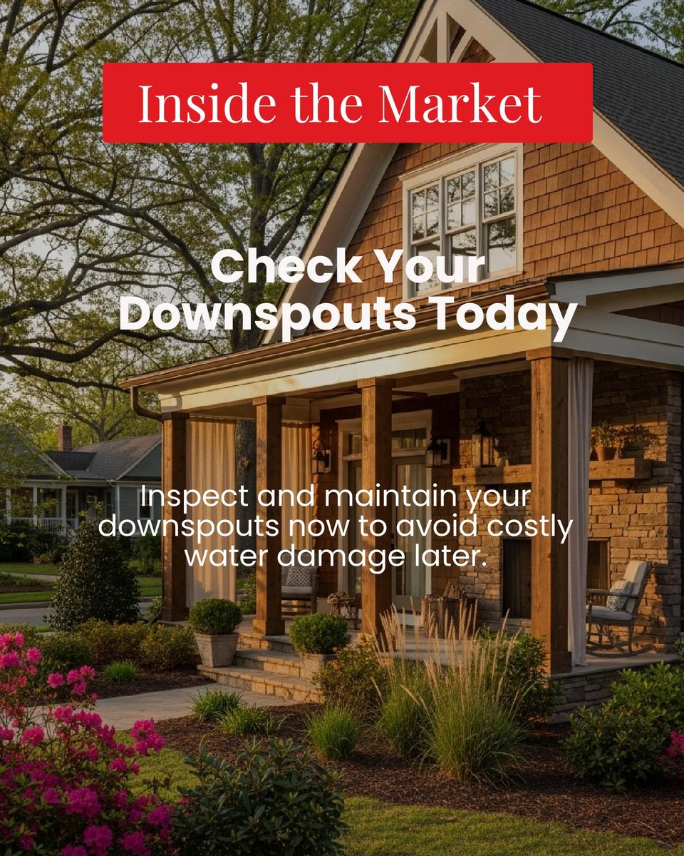 Downspout extensions guide rainwater well away from your foundation, saving your landscaping and basement from spring floods. 🌧️🏡

Have you checked your downspouts this season?