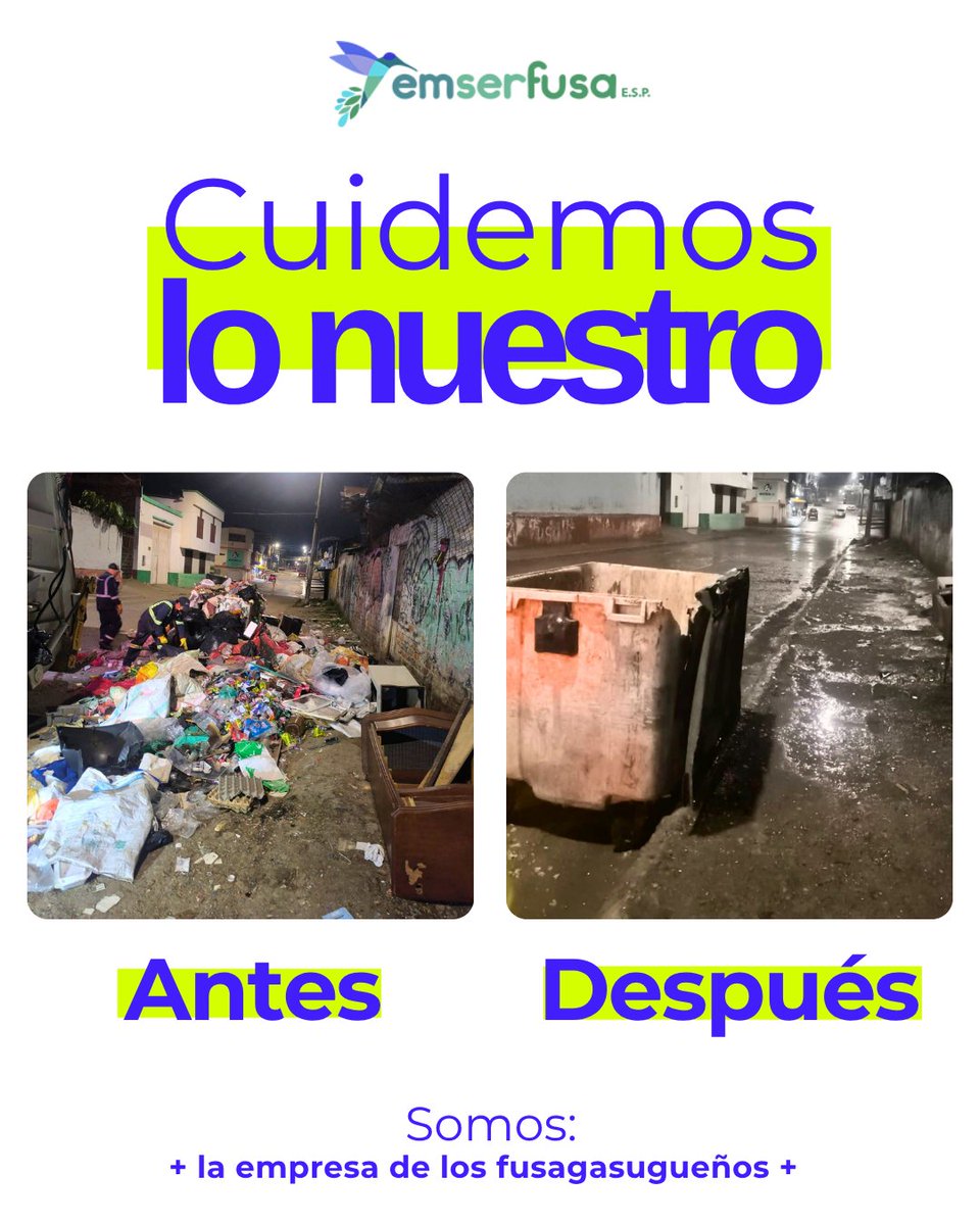 Así encontramos este punto… y así lo dejamos.

En Emserfusa trabajamos para recuperar estos espacios, pero mantenerlos limpios también es compromiso de todos.