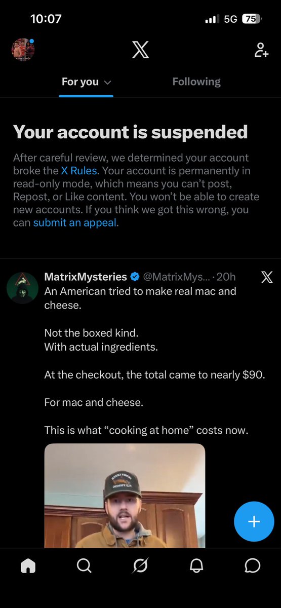ReviewIt157441's tweet photo. @elonmusk fix my account or tell me why you banned it https://t.co/h1G5ebkO2E