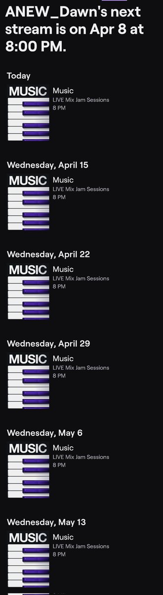 ANEW Dawn tweet media