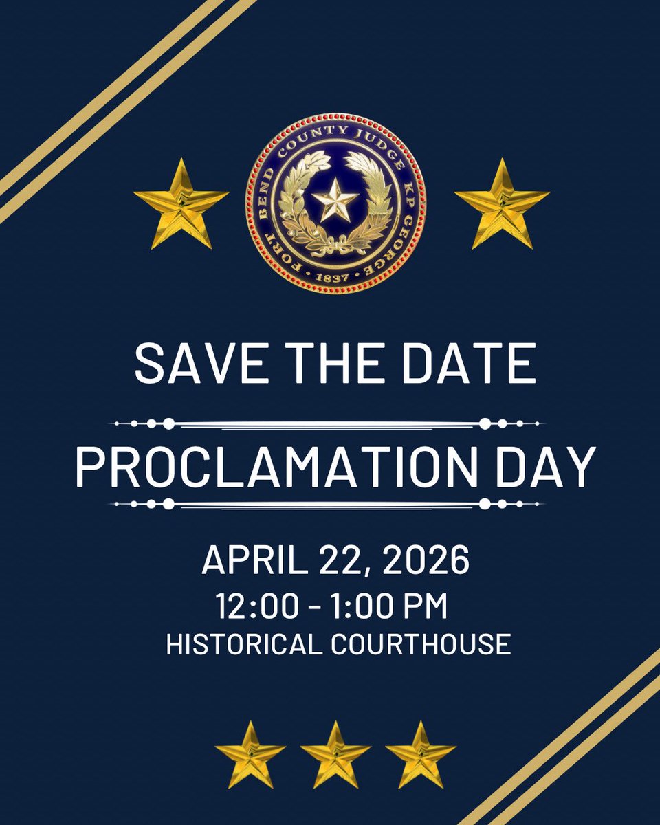 Fort Bend County Judge tweet media