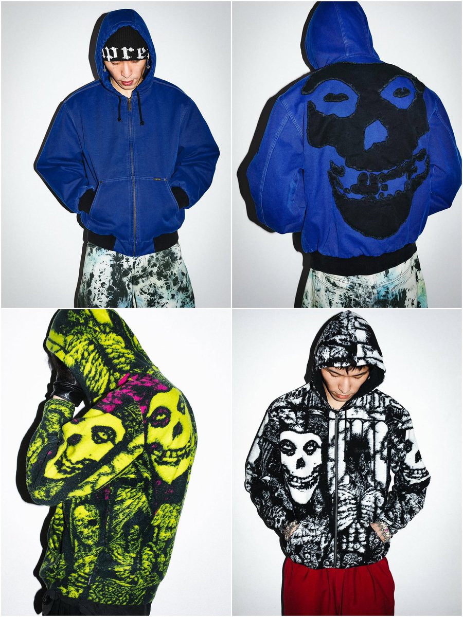 SUPREME MISFITS 2013SSシュプリーム ミスフィッツ コート Supreme 'Misfits Trench Coat'ミスフィッツ トレンチコート 黒