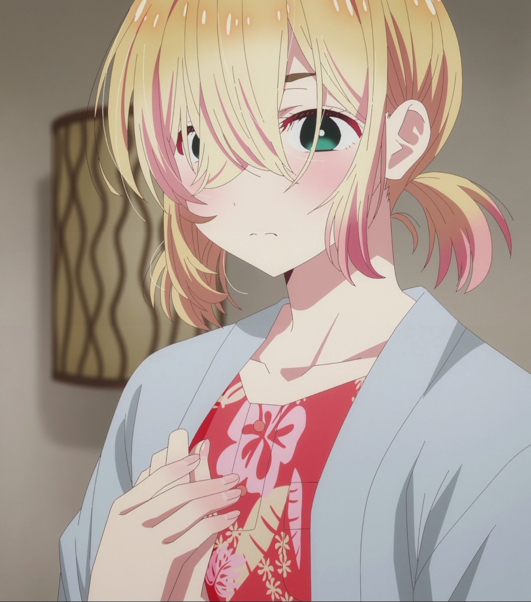 Rixi0303's tweet image. Mami's yandere eyes are back and she cooked Chizuru very hard this week too 💀

#rentagirlfriend #kanokari
#彼女お借りします