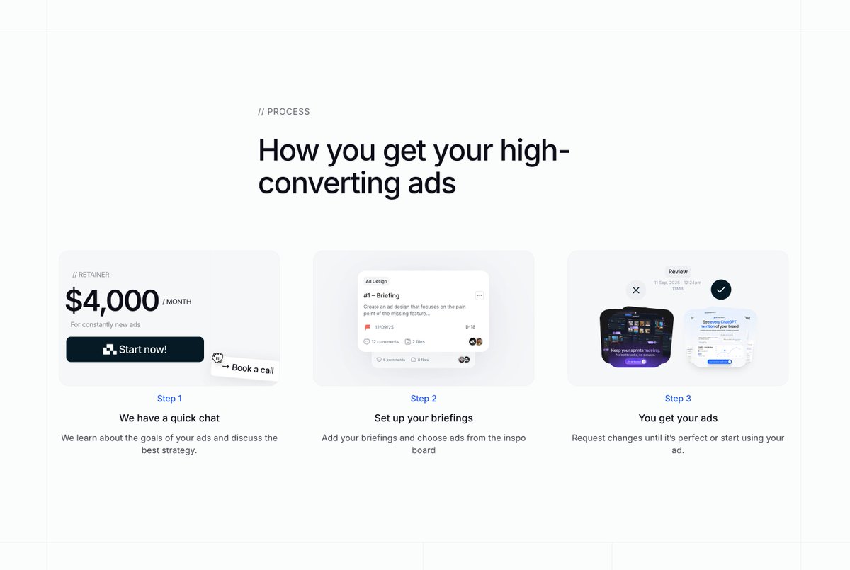 growthflo's tweet photo. How it works section https://t.co/wgyGc4F1Q1