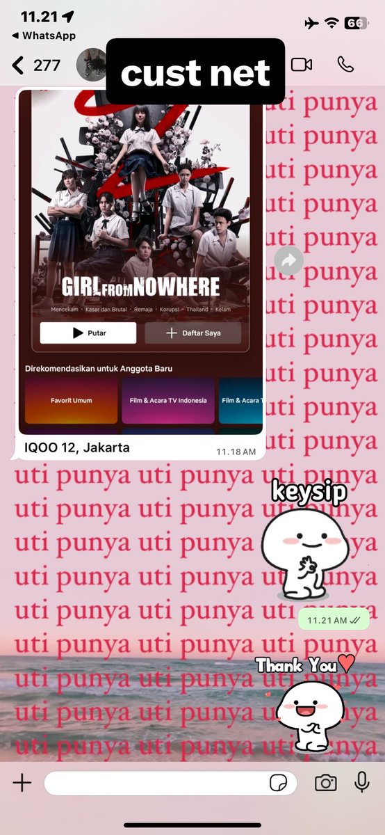 uti - CHAT KE WA tweet media