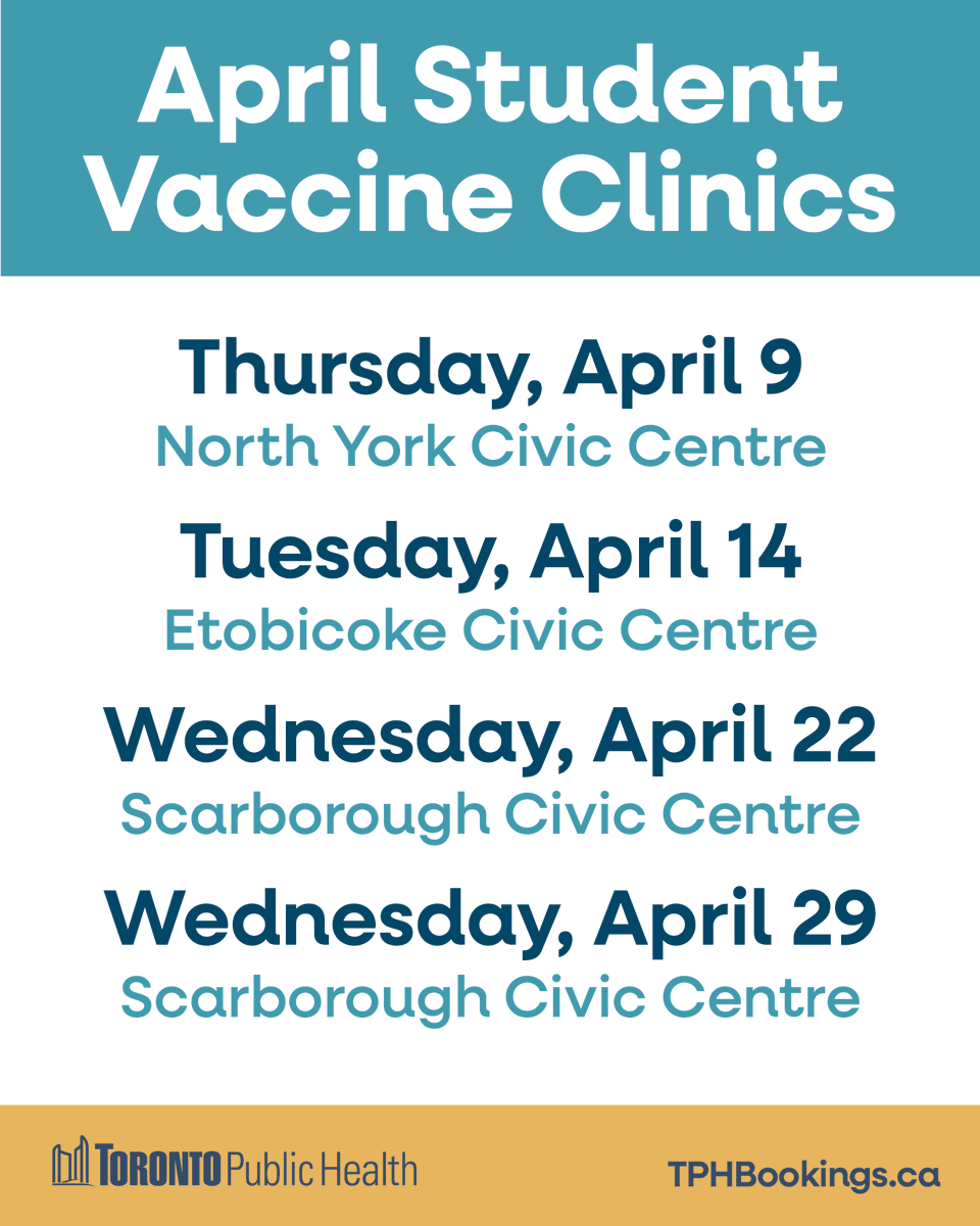 Toronto Public Health tweet media