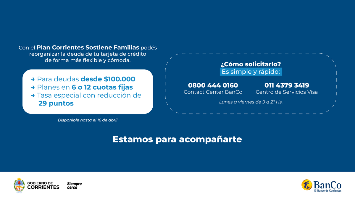 Banco de Corrientes tweet media