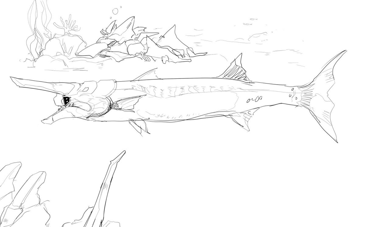 (WIP)
barracuda?
嗯…莫名觉得Fragile有点像梭子鱼…